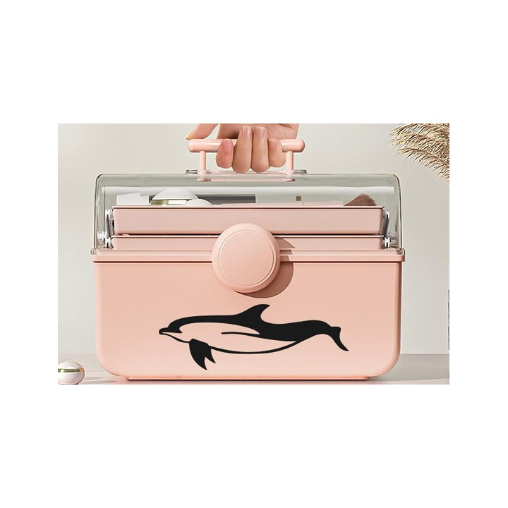 Dolphin Stickers – Ocean Marine Life Decals (2-Pack)
