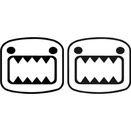 Buy Domo Kun Hoofd Jdm Decal Sticker Online