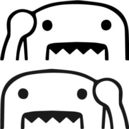 Buy Domo Peek A Boo 1 Decal Sticker Online