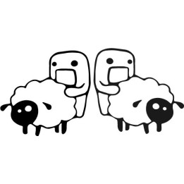 Buy Domo Sheep Jdm Decal Sticker Online
