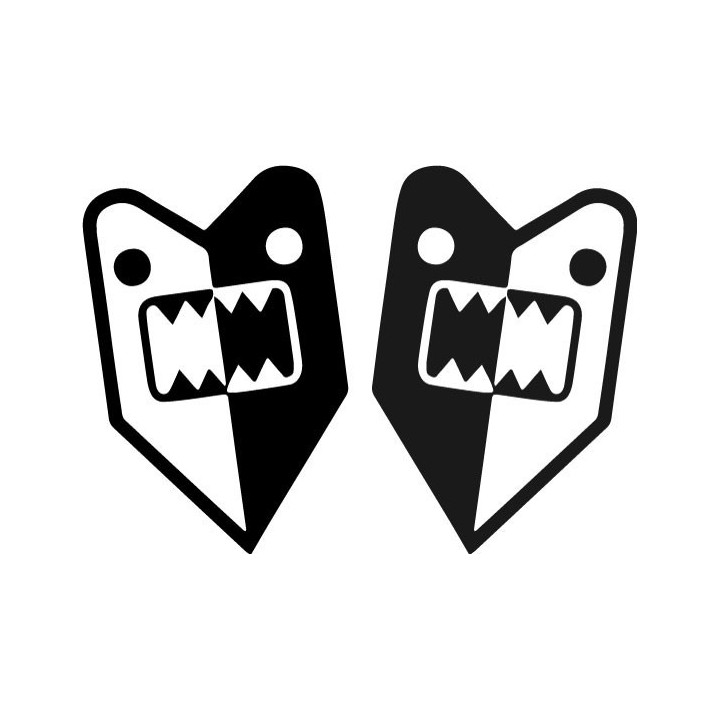 Buy Domo Wakaba 2 Jdm Decal Sticker Online