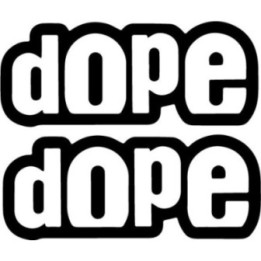 Buy Dope 10 Decal Sticker Online