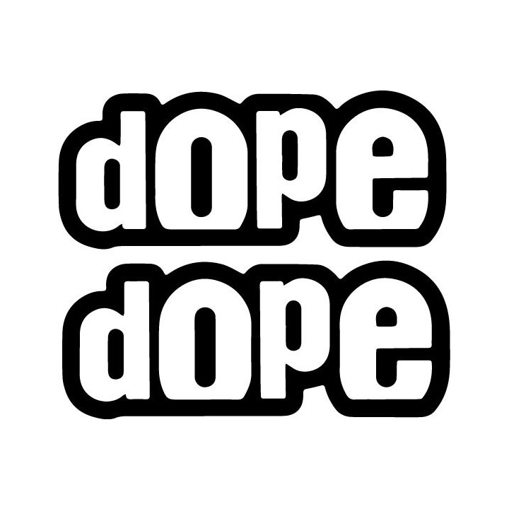 Buy Dope 10 Decal Sticker Online