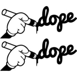 Buy Dope 18 Decal Sticker Online
