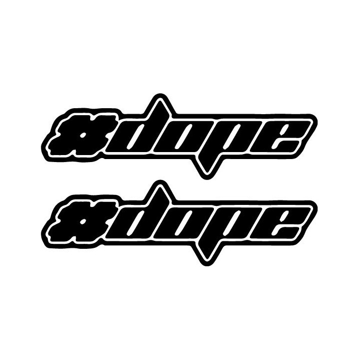 Buy Dope 4 Decal Sticker Online