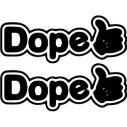 Buy Dope Jdm Japanese 3 Decal Sticker Online