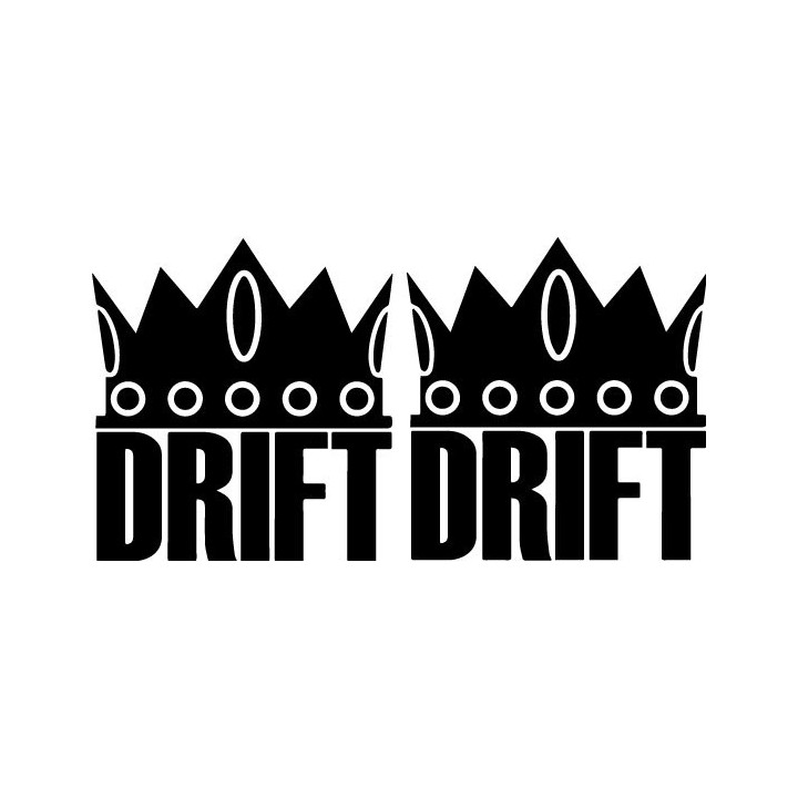 Buy Drift King 3 Decal Sticker Online