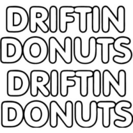 Buy Driftin Donuts 2 Jdm Decal Sticker Online