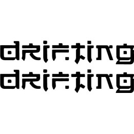 Buy Drifting Jdm Decal Sticker Online