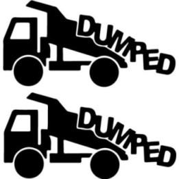 Buy Dumped Decal Sticker Online
