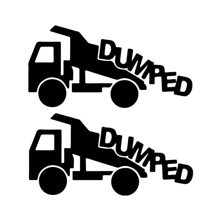 Buy Dumped Decal Sticker Online