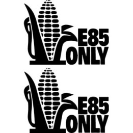 Buy E85 Only Decal Sticker Online