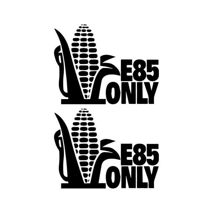 Buy E85 Only Decal Sticker Online