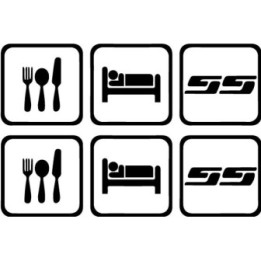 Buy Eat Sleep Chevrolet Ss Decal Sticker Online