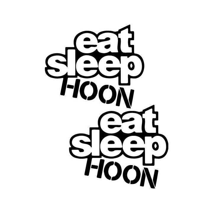 Buy Eat Sleep Hoon 1 2 Decal Sticker Online