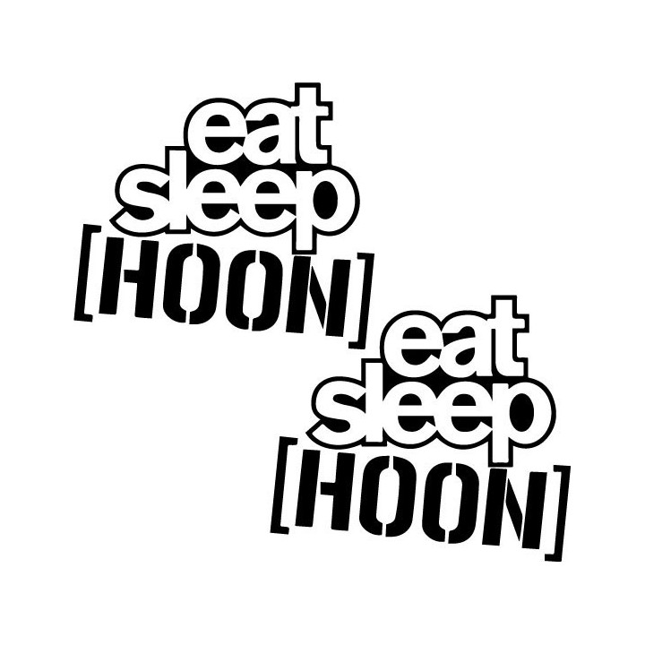 Buy Eat Sleep Hoon 3 Decal Sticker Online