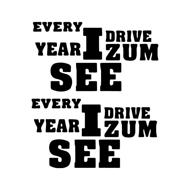 Buy Every Year I Drive Zum See Decal Sticker Online
