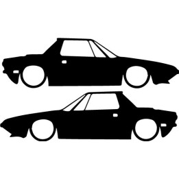 Buy Fiat X19 Low Decal Sticker Online