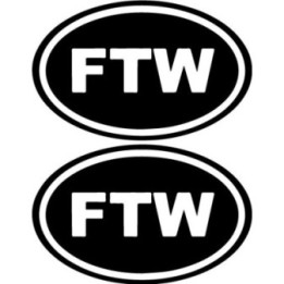 Buy For The Win Ftw Jdm Decal Sticker Online