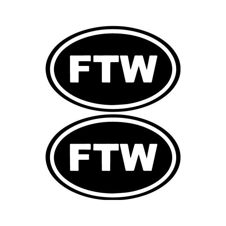 Buy For The Win Ftw Jdm Decal Sticker Online