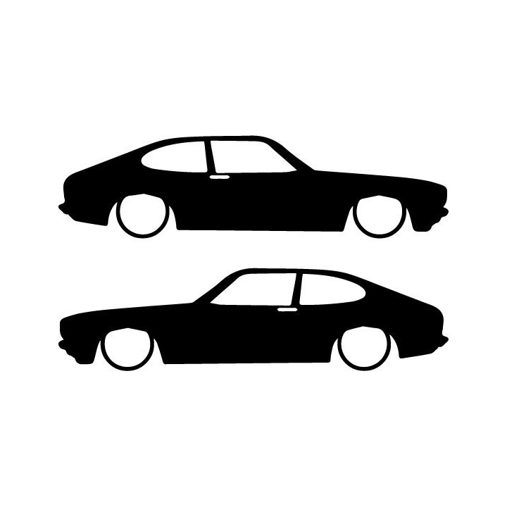Buy Ford Capri Low Decal Sticker Online