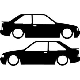 Buy Ford Escort Mk4 Low Sticker Online