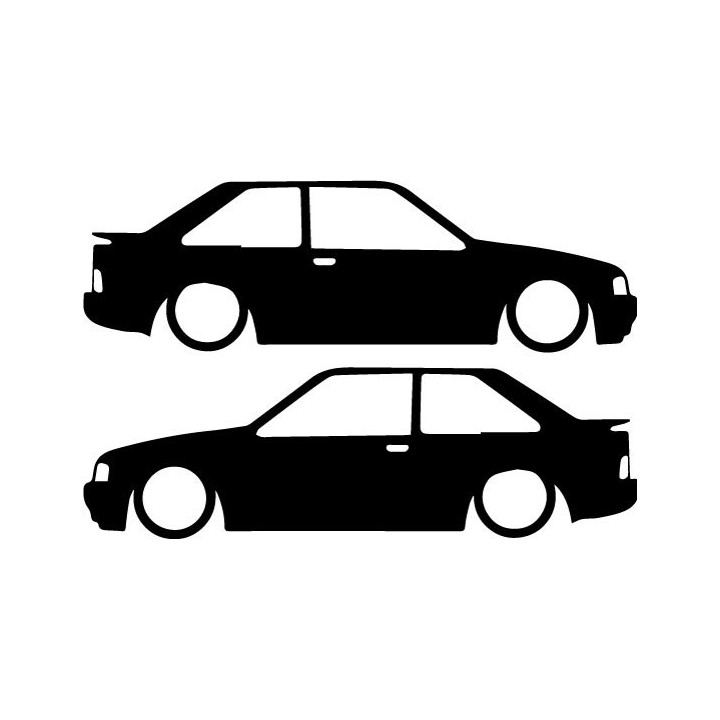 Buy Ford Escort Mk4 Low Sticker Online