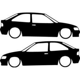 Buy Ford Escort Mk5 Low Sticker Online