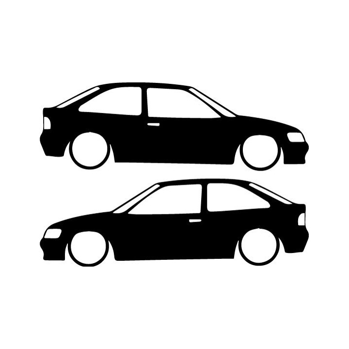 Buy Ford Escort Mk5 Low Sticker Online