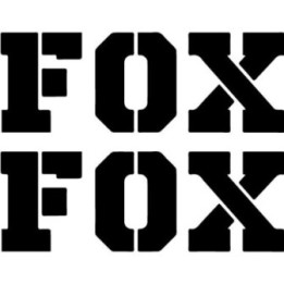 Buy Fox 2 Decal Sticker Online