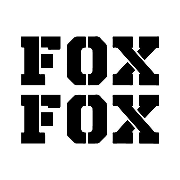 Buy Fox 2 Decal Sticker Online