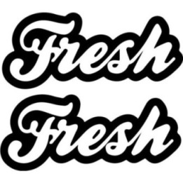 Buy Fresh 1 Decal Sticker Online