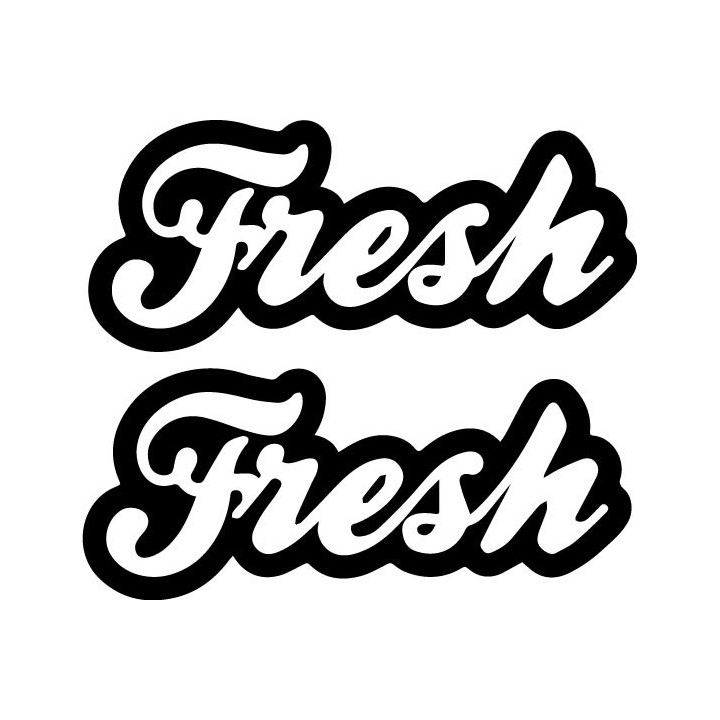 Buy Fresh 1 Decal Sticker Online