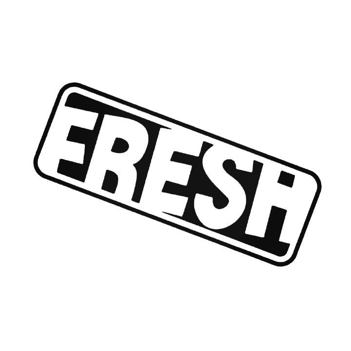 Buy Fresh 3 Decal Sticker Online