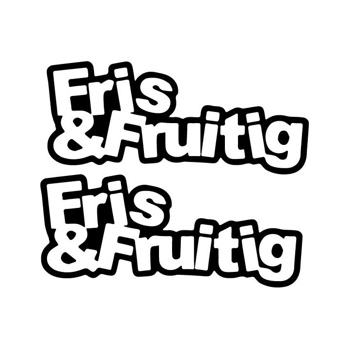 Buy Fris Fruitig Decal Sticker Online