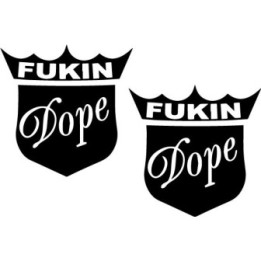 Buy Fukin Dope Decal Sticker Online