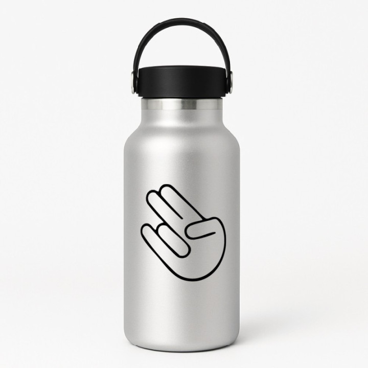Gesture Shocker Stickers – JDM Car Culture Decals
