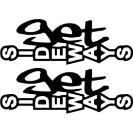 Buy Get Sideways Decal Sticker Online
