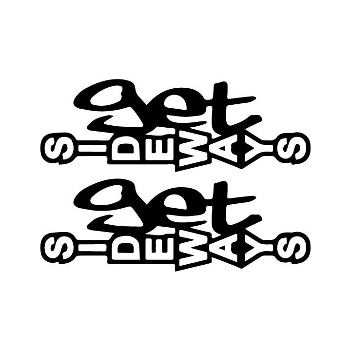 Buy Get Sideways Decal Sticker Online
