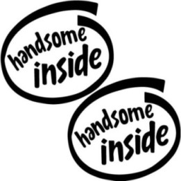 Buy Handsome Inside Sticker Online