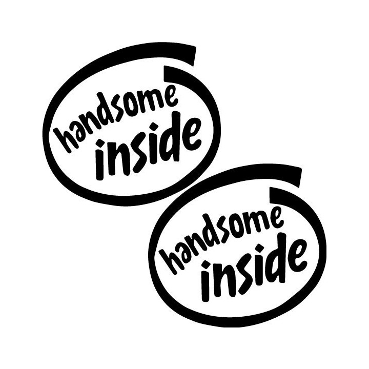 Buy Handsome Inside Sticker Online