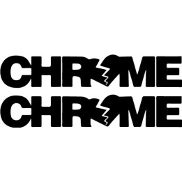 Buy Hate Chrome Decal Sticker Online