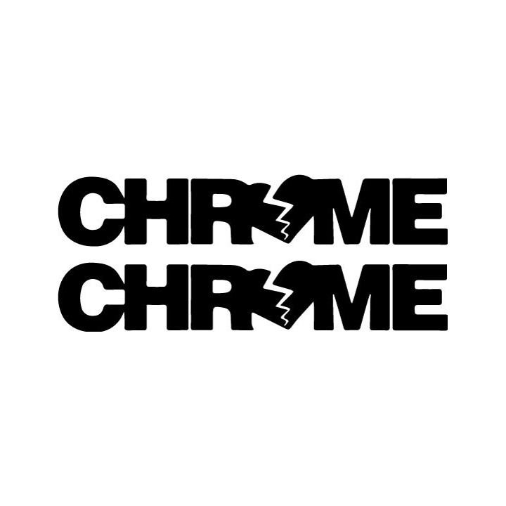 Buy Hate Chrome Decal Sticker Online