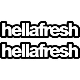 Buy Hellafresh 2 Decal Sticker Online