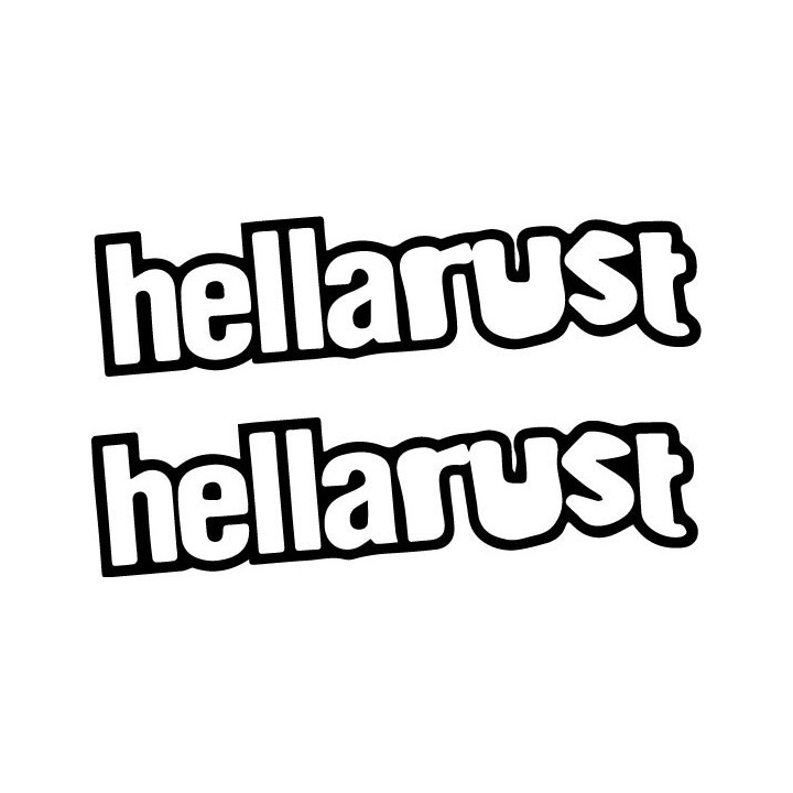 Buy Hellarust Decal Sticker Online