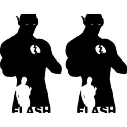 The Flash Stickers – DC Justice League Decals (2-Pack)