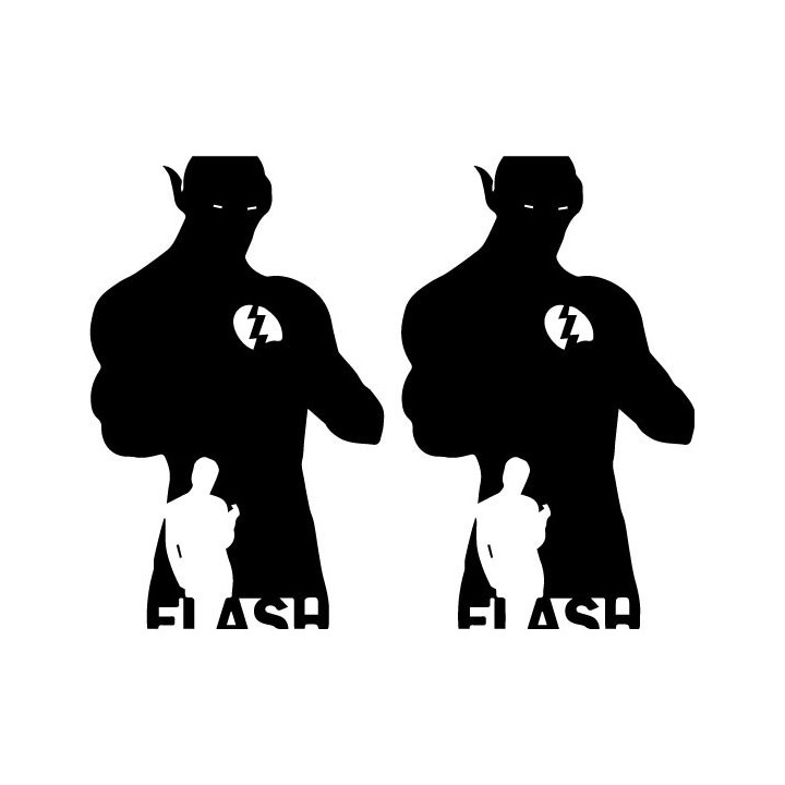 The Flash Stickers – DC Justice League Decals (2-Pack)