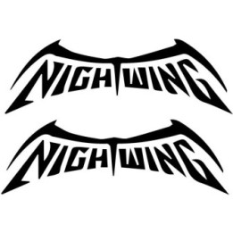 Nightwing Stickers – DC Comics Blüdhaven Decals (2-Pack)