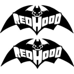 Red Hood Stickers – Jason Todd DC Comics Decals (2-Pack)
