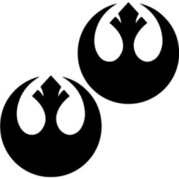 Star Wars Rebel Alliance Stickers – Starbird Decals (2-Pack)